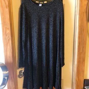 Old Navy Black White Dress